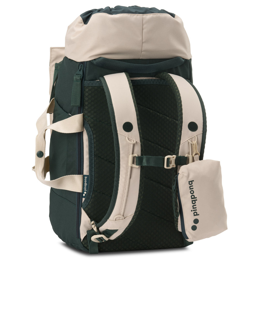 Pinqponq Blok Medium Backpack made from recycled PET bottles Construct