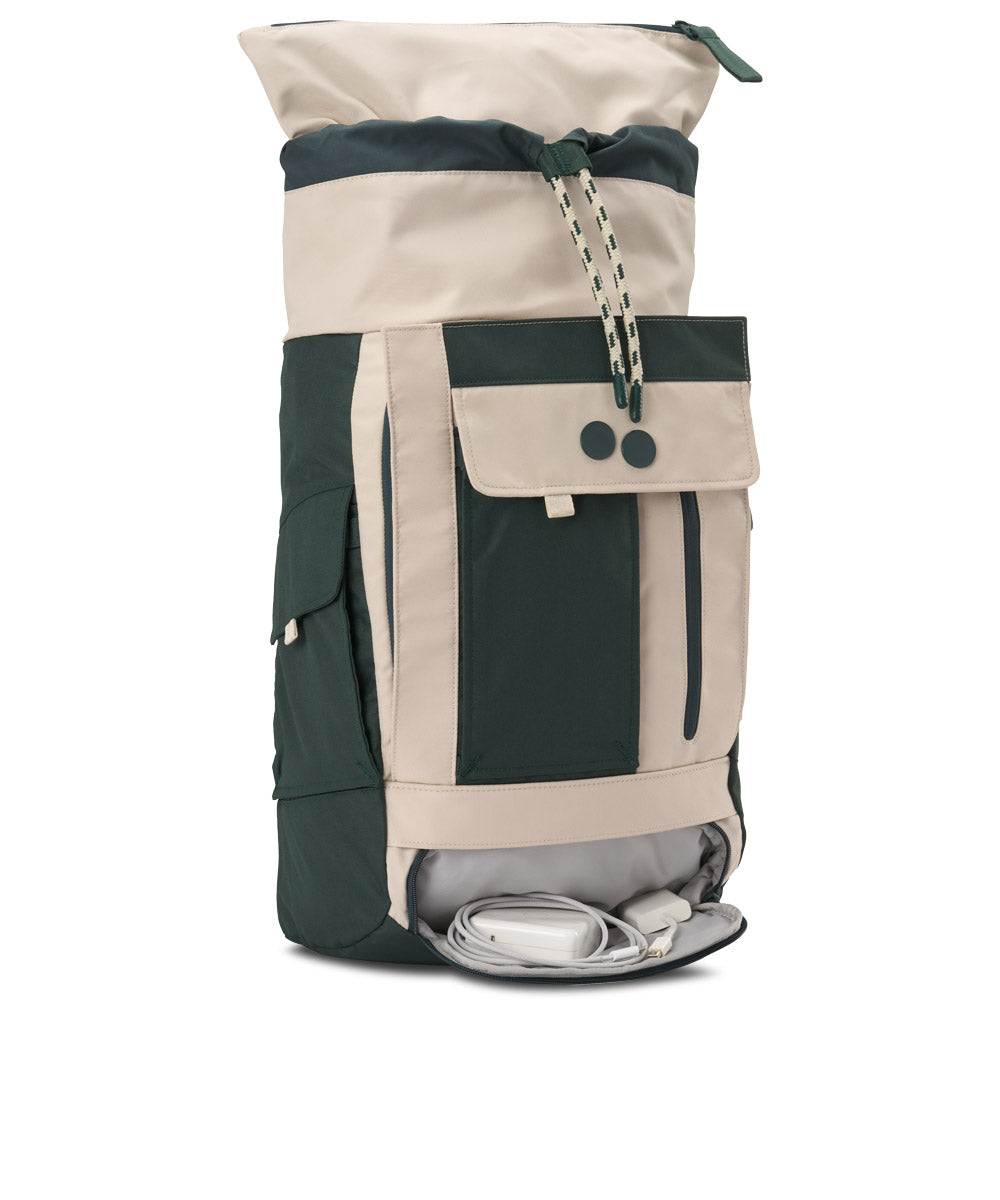 Pinqponq Blok Medium Backpack made from recycled PET bottles Construct