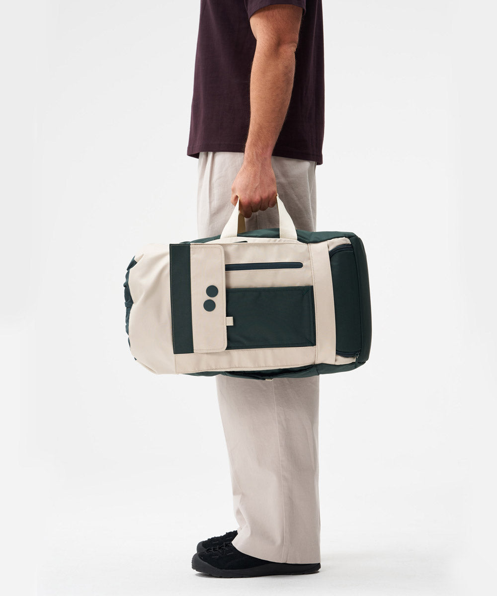 Pinqponq Blok Medium Backpack made from recycled PET bottles Construct