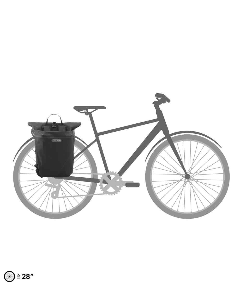 ORTLIEB Vario PS PLUS Rucksack-Fahrradtasche 26 Liter