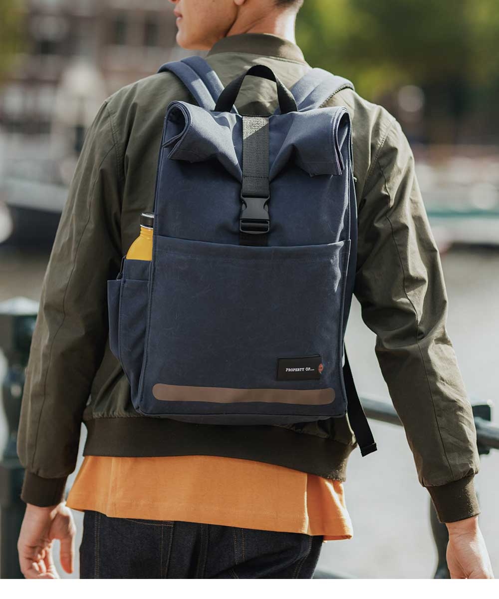 PROPERTY OF Max Rolltop Rucksack aus Recycling kaufen