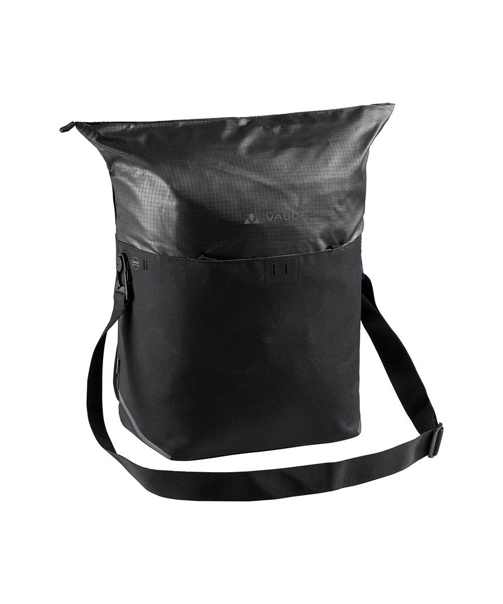 Vaude CityShop bicycle bag made from recycled PET bottles