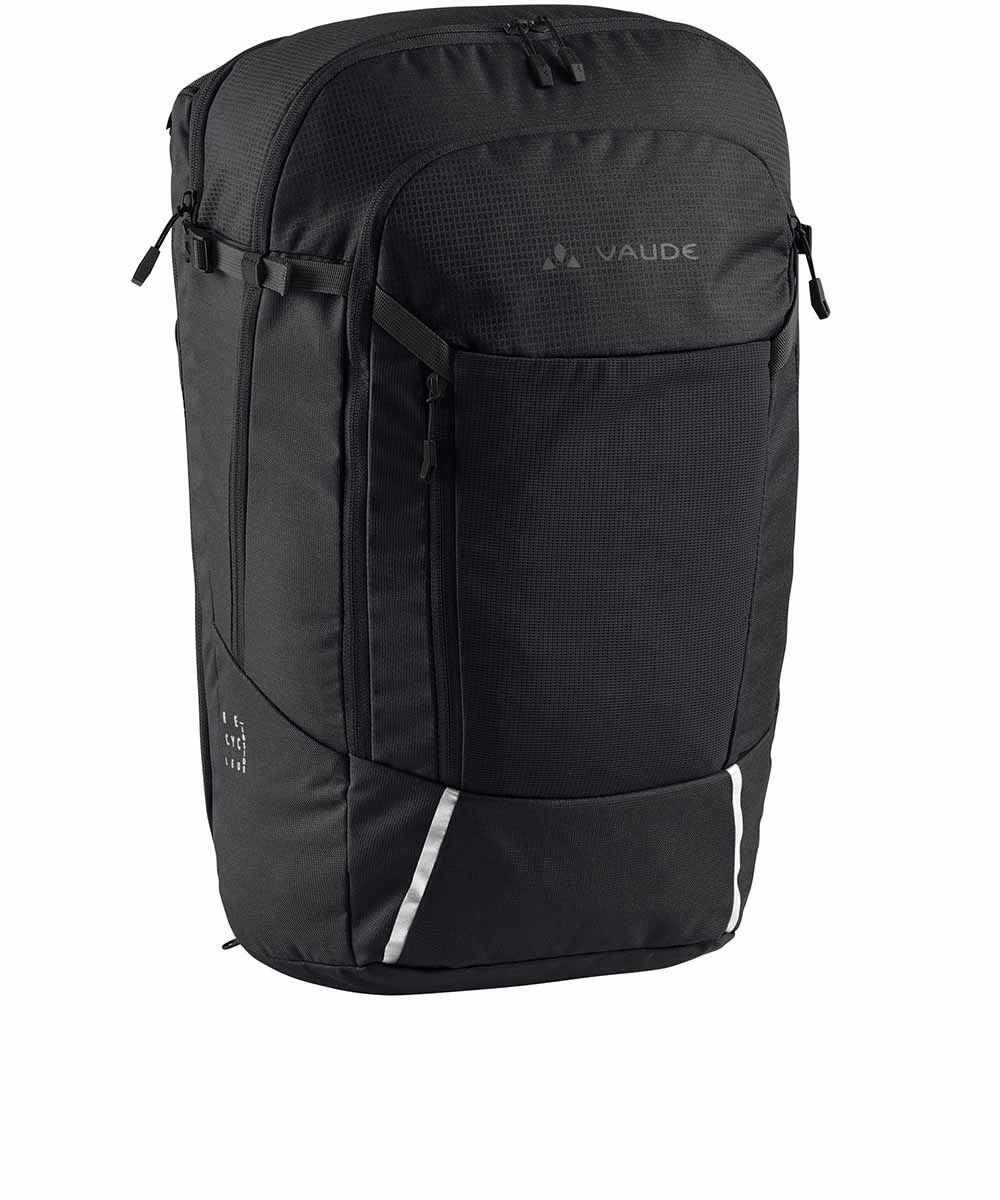 Vaude Cycle 28 II sustainable bike bag made from recycled PET bottles